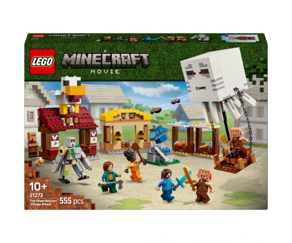 LEGO® Minecraft: Nava fantom și atacul satului (21273)