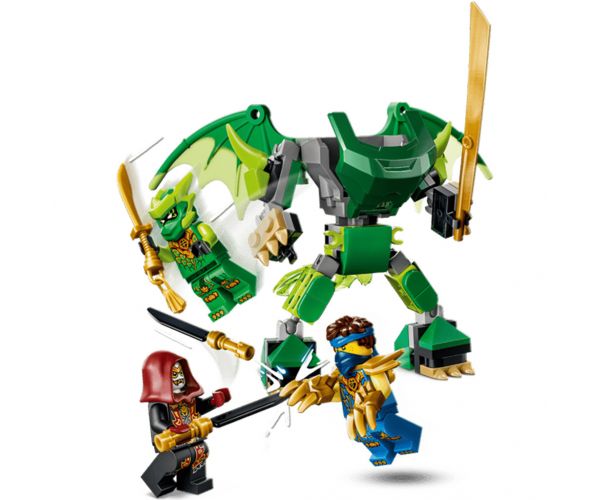 LEGO® Ninjago: Armura de dragon a lui Lloyd, pachet de luptă (71862)