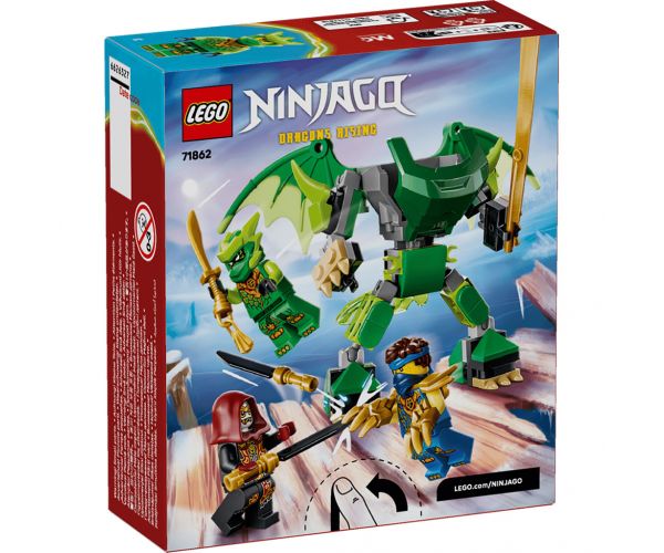 LEGO® Ninjago: Armura de dragon a lui Lloyd, pachet de luptă (71862)
