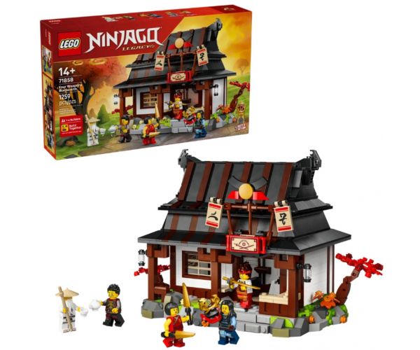 LEGO® Ninjago: Atelierul celor Patru Arme, a 15-a aniversare (71858)