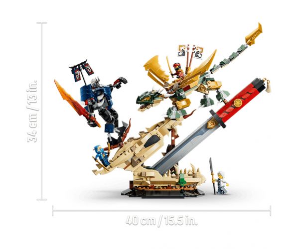 LEGO® Ninjago: Bătălia de la Sabia Dragonului (71871)
