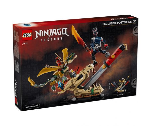 LEGO® Ninjago: Bătălia de la Sabia Dragonului (71871)