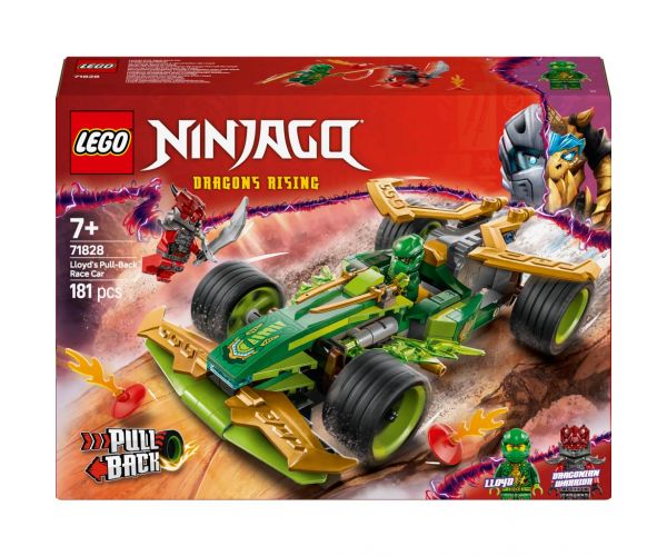 LEGO® Ninjago: Lloyd hátrahúzhatós versenyautója (71828)