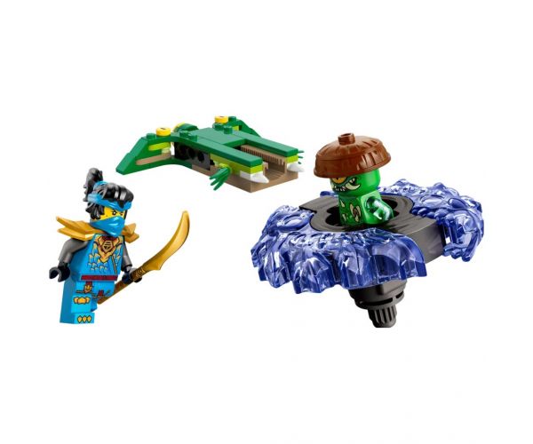 LEGO® Ninjago: Nya împotriva titirezului unui monstru mutant (71849)