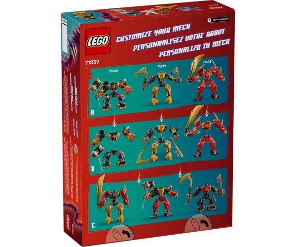 LEGO® Ninjago: Arin Spinjitzu harci robotja (71839)