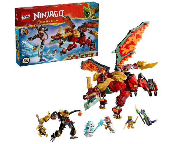 LEGO® Ninjago: Robotul-dragon transformabil al lui Wyldfyre (71868)