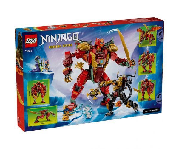 LEGO® Ninjago: Robotul-dragon transformabil al lui Wyldfyre (71868)