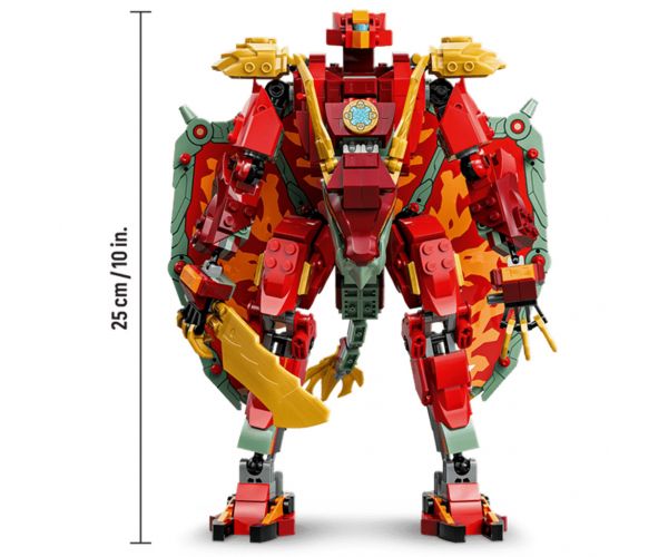 LEGO® Ninjago: Robotul-dragon transformabil al lui Wyldfyre (71868)