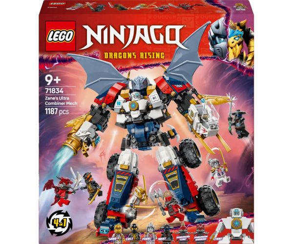 LEGO® Ninjago: Robotul ultra combinabil al lui Zane (71834)