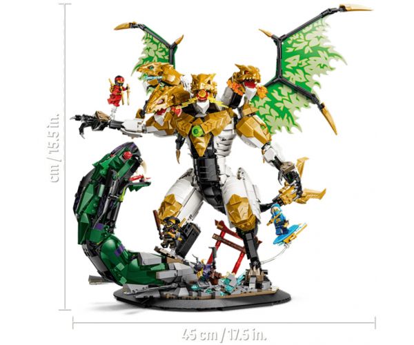 LEGO® Ninjago: Ultra — bătălia dragonilor (71872)