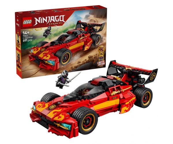 LEGO® Ninjago: X-1 Vehicul de luptă ninja, 15 ani (71867)