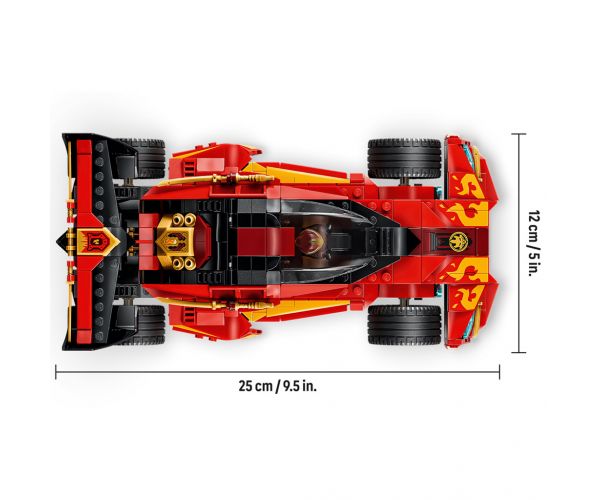 LEGO® Ninjago: X-1 Vehicul de luptă ninja, 15 ani (71867)