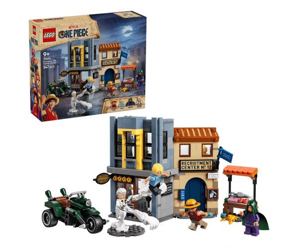 LEGO® One Piece: Confruntarea cu căpitanul Smoker (75642)