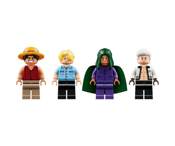 LEGO® One Piece: Confruntarea cu căpitanul Smoker (75642)