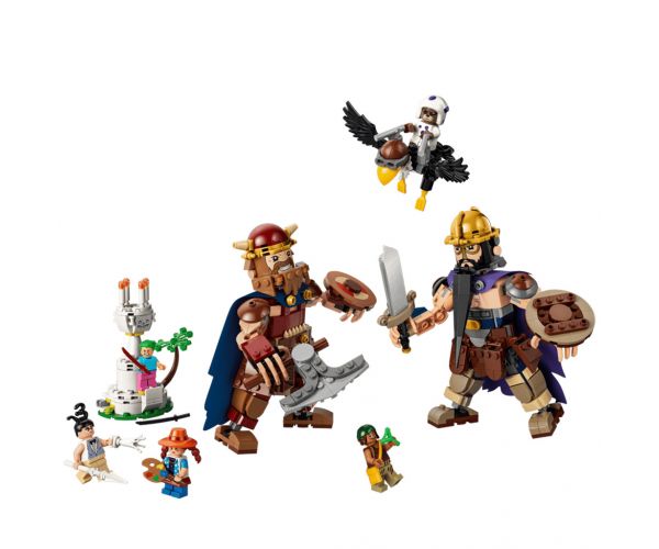 LEGO® One Piece: Dorry vs. Brogy – Uriașii Grădinii Mici (75644)