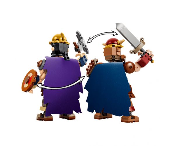 LEGO® One Piece: Dorry vs. Brogy – Uriașii Grădinii Mici (75644)