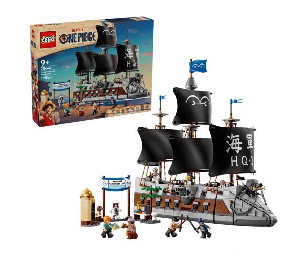 LEGO® One Piece: nava de război a lui Garp (75646)