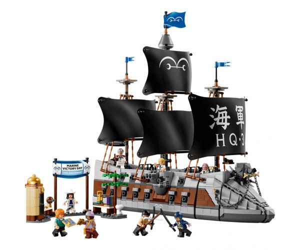 LEGO® One Piece: nava de război a lui Garp (75646)
