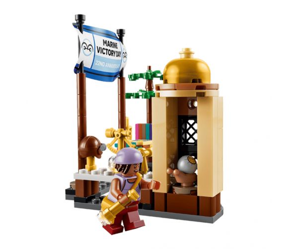 LEGO® One Piece: nava de război a lui Garp (75646)