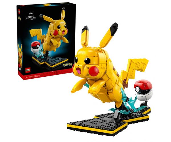 LEGO® Pokémon: Pikachu și Poké Ball (72152)