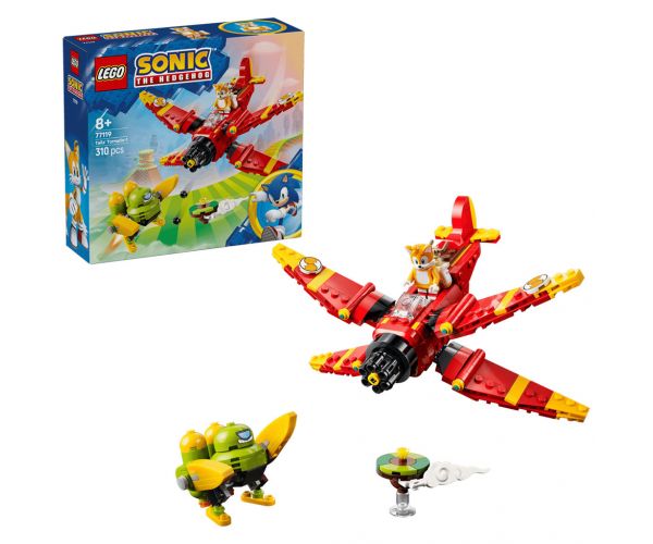 LEGO® Sonic the Hedgehog™: Avionul Tornado-1 al lui Tails (77119)