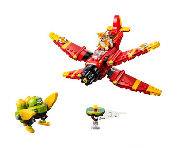 LEGO® Sonic the Hedgehog™: Avionul Tornado-1 al lui Tails (77119)