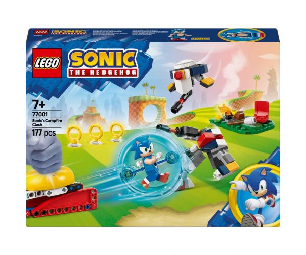 LEGO® Sonic the Hedgehog™: Bătălia lui Sonic la focul de tabără (77001)