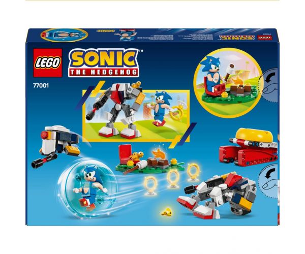 LEGO® Sonic the Hedgehog™: Bătălia lui Sonic la focul de tabără (77001)