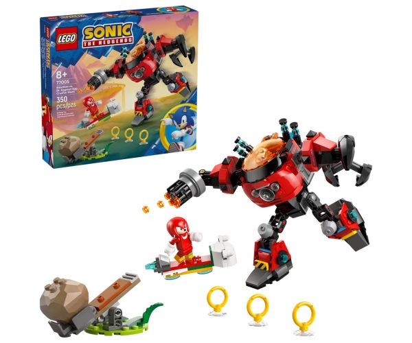 LEGO® Sonic the Hedgehog™: Knuckles vs. Dr. Eggman - Robotul Egg Crusher (77005)