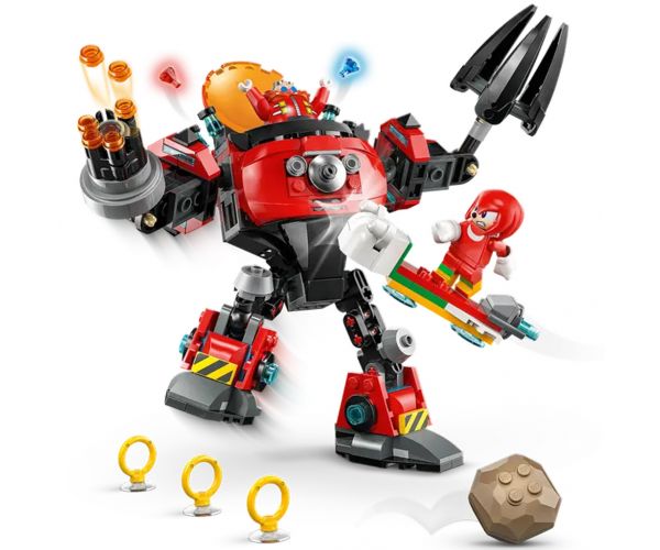 LEGO® Sonic the Hedgehog™: Knuckles vs. Dr. Eggman - Robotul Egg Crusher (77005)