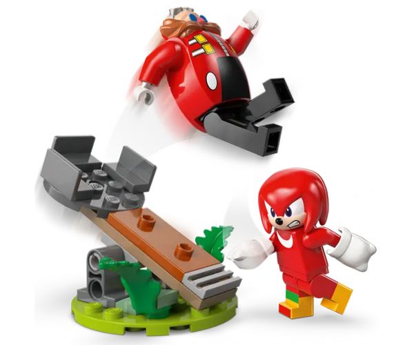 LEGO® Sonic the Hedgehog™: Knuckles vs. Dr. Eggman - Robotul Egg Crusher (77005)
