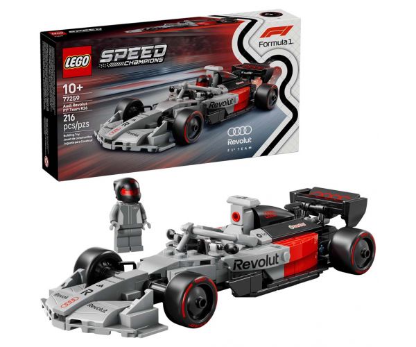 LEGO® Speed Champions: Audi Revolut F1® Team R26 mașină de curse (77259)