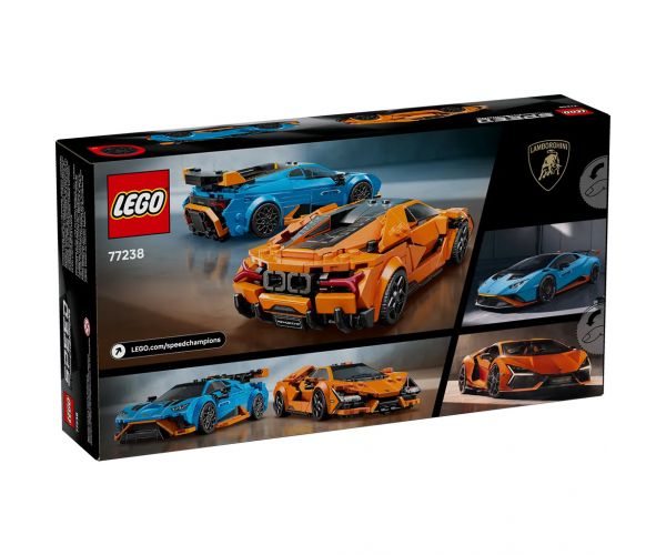 LEGO® Speed Champions: Lamborghini Revuelto și Huracán STO (77238)