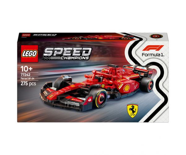 LEGO® Speed Champions: Mașina de curse Ferrari SF-24 F1® (77242)