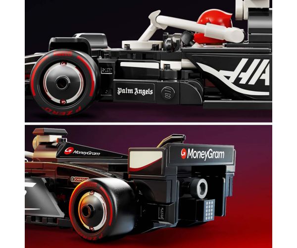 LEGO® Speed Champions: Mașina de curse MoneyGram Haas F1® Team VF-24 (77250)