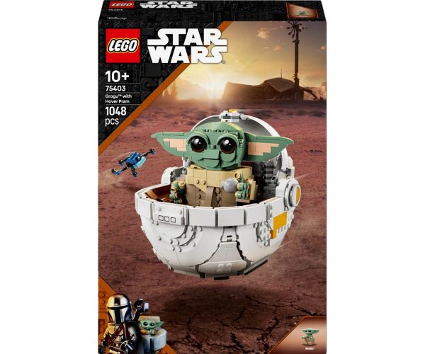 LEGO® Star Wars™: Grogu™ cu leagăn plutitor (75403)