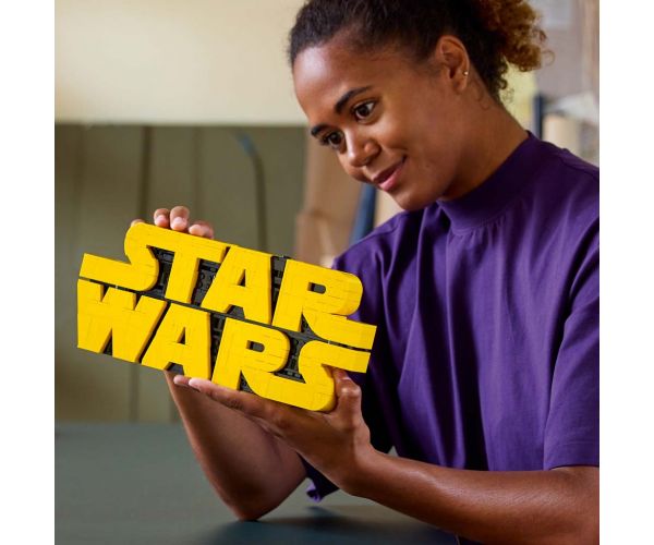 LEGO® Star Wars™: Logo-ul Star Wars™ construit din cărămizi (75407)