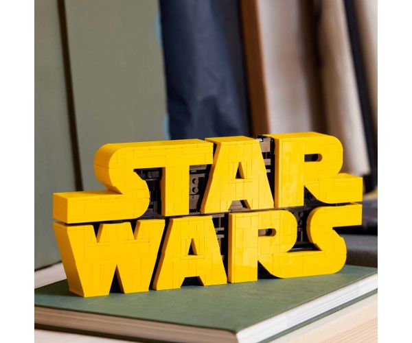 LEGO® Star Wars™: Logo-ul Star Wars™ construit din cărămizi (75407)