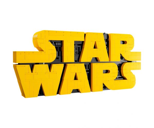 LEGO® Star Wars™: Logo-ul Star Wars™ construit din cărămizi (75407)