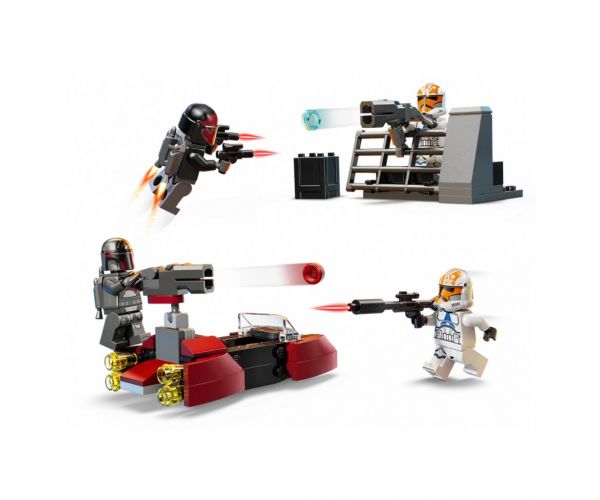 LEGO® Star Wars™: Set de luptă Asediul Mandalorei (75449)