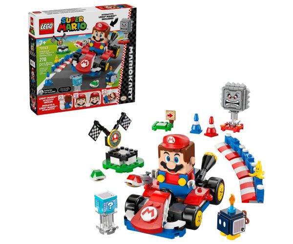 LEGO® Super Mario™: LEGO® Mario™ interactiv și Kart Standard (72043)