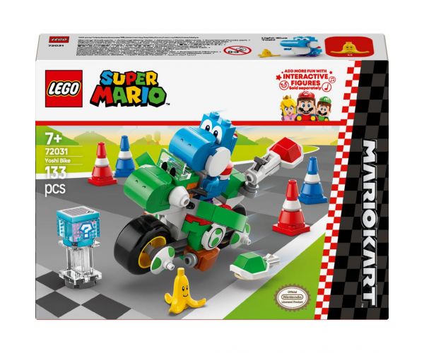 LEGO® Super Mario™: Mario Kart™ – Bicicleta lui Yoshi (72031)