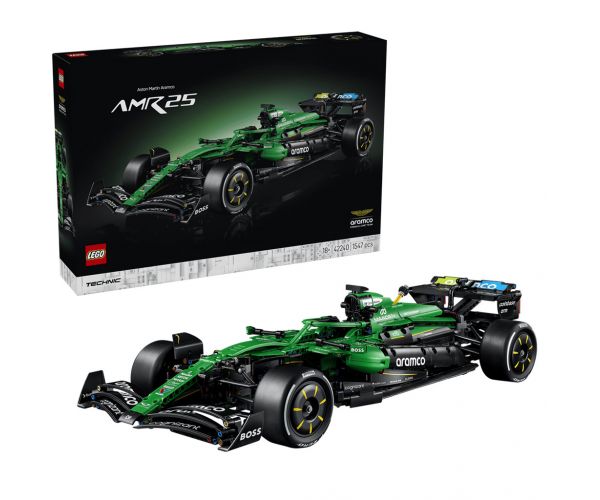 LEGO® Technic: Aston Martin Aramco AMR25 F1® mașină (42240)
