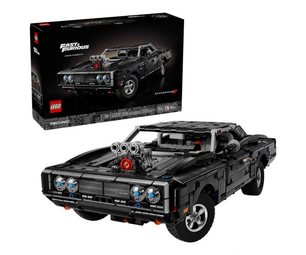 LEGO® Technic: Fast and Furious Dodge Charger R/T mașină (42231)