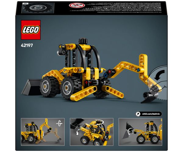 LEGO® Technic: Árokásó rakodó (42197)