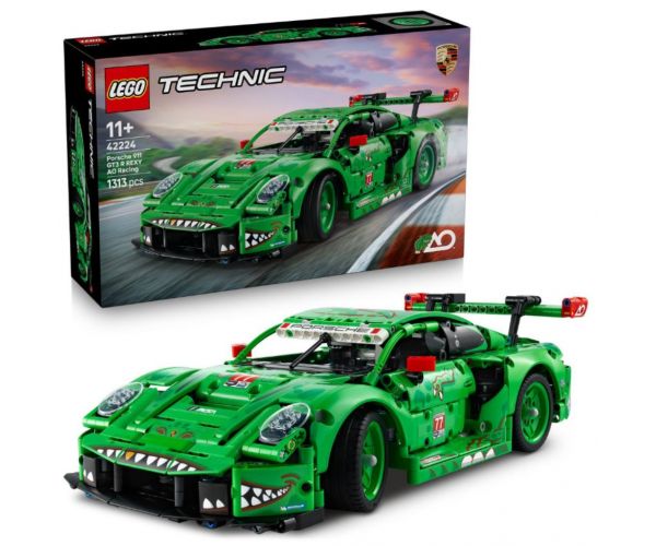 LEGO® Technic: Mașina Porsche 911 GT3 R REXY AO Racing (42224)