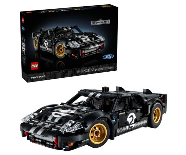 LEGO® Technic: Mașina de curse Ford GT40 MKII din 1966 (42223)
