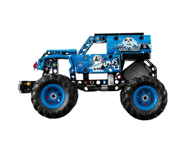 LEGO® Technic: Monster Jam™ Grave Digger™ foc și gheață (42219)