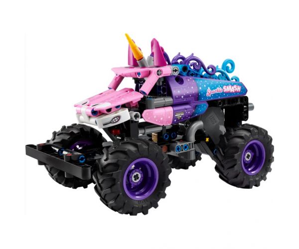 LEGO® Technic: Monster Jam™ Sparkle Smash™ - cu mecanism pull-back (42220)