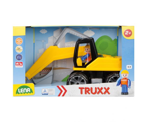 LENA: Excavator Truxx în cutie 37 cm